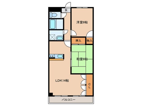 Annex Pairの物件間取画像